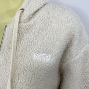 Vans jacket Sherpa Creme Collar NWOT Sz Small